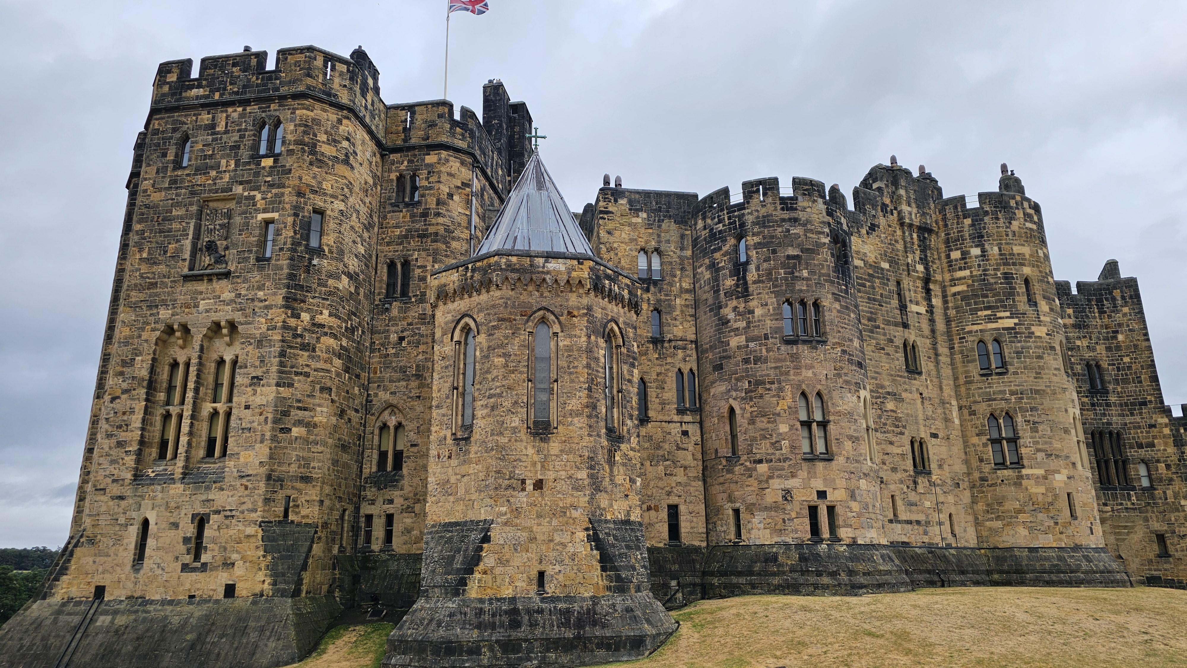Alnwick Castle in England