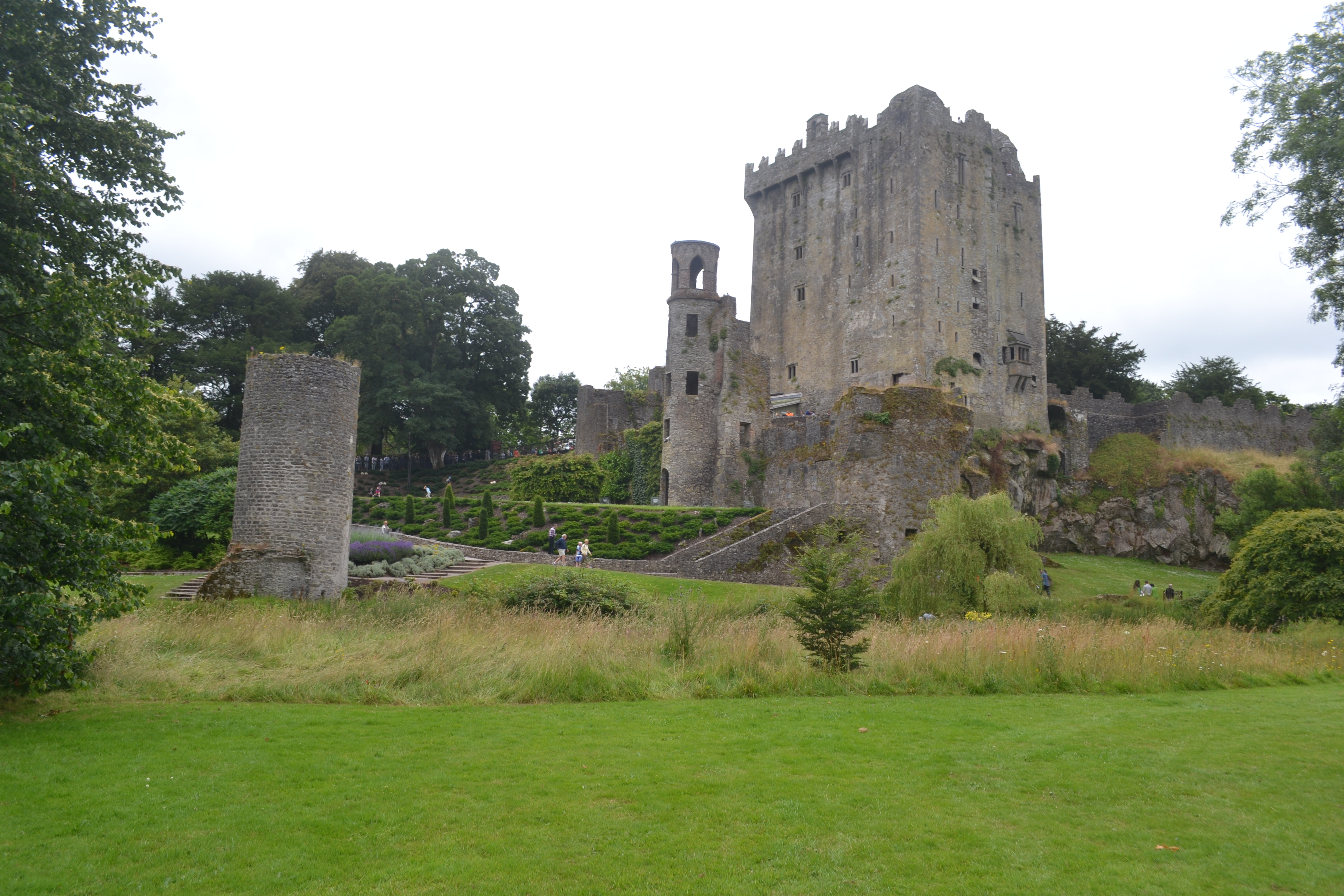 Blarney Castle and gardens in Ireland