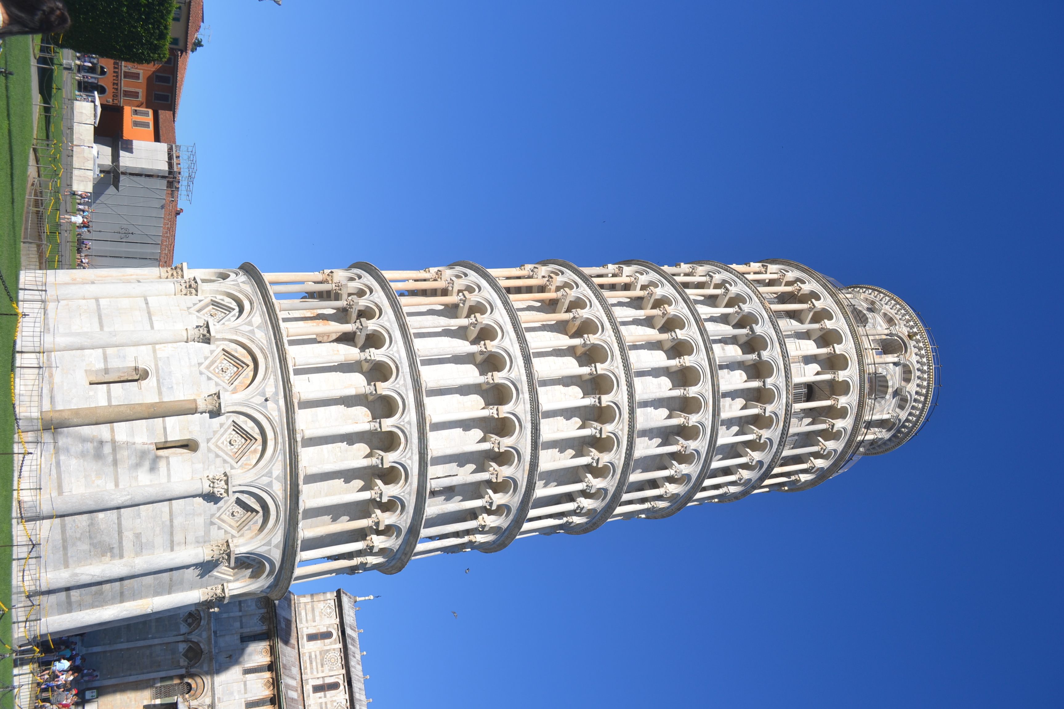 Leaning Tower of Pisa in Italy